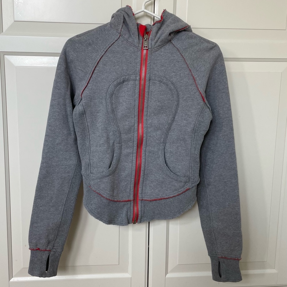 Lululemon Zippered Contrast Interior Hoodie